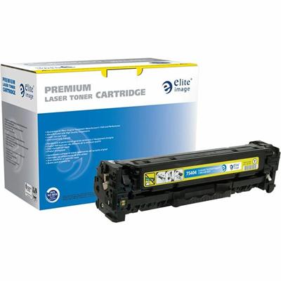 Elite Image Remanufactured Laser Toner Cartridge 304A (CC532A) - Yellow - 1 Each - 2800 Pages