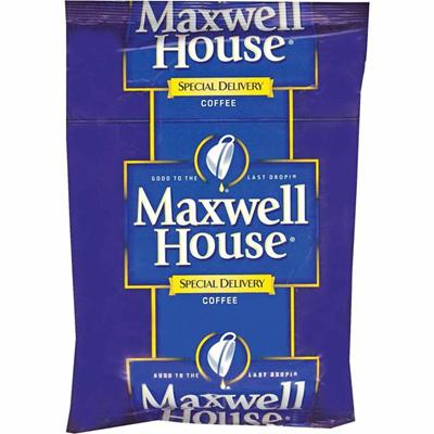 Maxwell House Ground Regular Coffee - Regular - 1.2 oz Per Packet - Ground - 42 / Carton