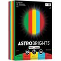Astrobrights Color Paper - Assorted - Letter - 8 1/2" x 11" - 24 lb Basis Weight - Green Seal - Acid-free, Lignin-free - Gamma Green, Re-entry Red, Orbit Orange, Sunburst Yellow - 500 / Ream