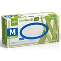 Medline Aloetouch Ice Nitrile Gloves - Medium Size - Latex-free, Textured - For Healthcare Working - 200 / Box