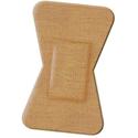 Medline Comfort Cloth Woven Finger Tip Bandage - - 1.75" Width x 2" Length - Tan - 100 / Box