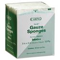 Medline Sterile Gauze Sponges - 12 Ply - 3" Width x 3" Length - White - 80 / Box
