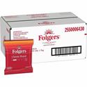 Folgers&reg; Fraction Pack Classic Roast Coffee - Regular - Medium - 1.5 oz Per Bag - Fraction Pack - 42 / Carton