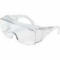 MCR Safety 9800 Series Clear Uncoated Lens Safety Glasses - Ultraviolet Protection - Polycarbonate - Clear - Side Shield - 1 Each
