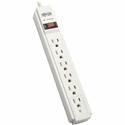 Tripp Lite series TLP606TAA 6-Outlet Surge Protector TAA Compliant - NEMA 5-15P - 6 x NEMA 5-15R - 6 ft Cord - 790 J Surge Energy - 120 V AC Voltage - 1800 W - Wall Mountable
