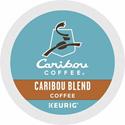 Caribou Coffee&reg; K-Cup Caribou Blend Coffee - Compatible with Keurig Brewer - Regular - Medium - K-Cup - 24 / Box
