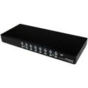 StarTech.com 16 Port 1U Rack Mount USB KVM Switch with OSD - 16 Computer(s) - 1920 x 1440 - 1U - Rack-mountable, Desktop - TAA Compliant
