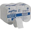 Angel Soft Professional Series Premium Embossed Coreless Toilet Paper - 2 Ply - 3.85" Width x 4.05" Length - 1125 Sheets/Roll - White - 18 / Carton