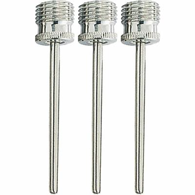 Champion Sports Inflating Needles Retail Pack - for Inflator - Nickel Plated - Silver