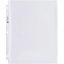 Business Source Top-Loading Poly Sheet Protectors - 11" Height x 9" Width x 1.9 mil Thickness - For Letter 8 1/2" x 11" Sheet - 3 x Holes - Ring Binder - Rectangular - Clear - Polypropylene - 100 / Box