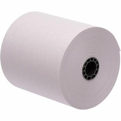 ICONEX Premium Bond Calculator Roll - 3" x 150 ft - Lint-free, Single Ply - White - 50 / Carton