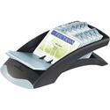 VISIFIX Desk Business Card Files - 200 Card Capacity - For 2.88" x 4.13" Size Card - Black, Gray