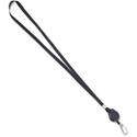 Advantus Retracting ID Reel Badge 36" Lanyard - 36" Length - Black - 12 / Box
