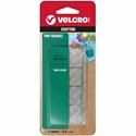 VELCRO&reg; Thin Clear Fasteners 7/8in Squares Clear 12 ct - Clear - Water Resistant - For Indoor, Outdoor, Card, Crafting, Scrapbooking, Project, Glass, Plastic, Classroom, Office, Home, ... Carton - 12 Carton