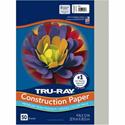 Tru-Ray Construction Paper - Project, Bulletin Board - 12" Width x 9" Length - Gray - Sulphite - 1 Pack