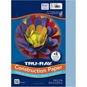 Tru-Ray Construction Paper - Project, Bulletin Board - 12" Width x 9" Length - Sky Blue - Sulphite - 1 Pack