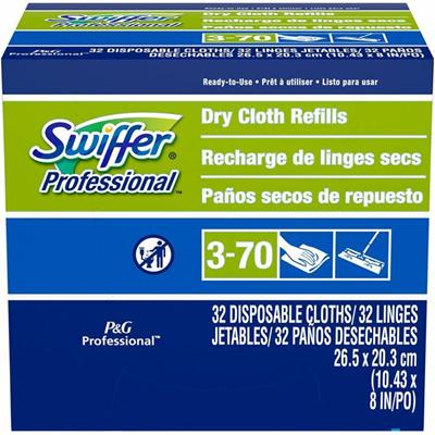 Swiffer Sweeper Dry Cloths Refill - Cloth/ - 32 / Box