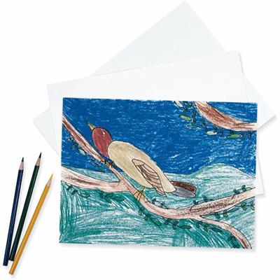 Pacon&reg; Medium-Weight Drawing Paper - 500 Sheets - Plain - 18" x 24" Sheet Size - White Paper - 500 / Ream