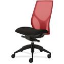 9 to 5 Seating Vault 1460 Armless Task Chair - Black Seat Color - 5-star Base - 1 Each