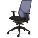 9 to 5 Seating Vault 1460 Task Chair - Black Seat Color - 5-star Base - 1 Each