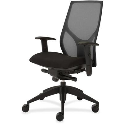 9 to 5 Seating Vault 1460 Task Chair - Black Seat Color - 5-star Base - 1 Each