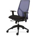 9 to 5 Seating Vault 1460 Task Chair - Black Seat Color - 5-star Base - 1 Each