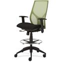 9 to 5 Seating Vault 1468 Task Stool - Black Seat Color - 5-star Base - 1 Each