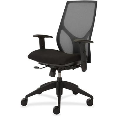9 to 5 Seating Vault 1460 Task Chair - Black Seat Color - 5-star Base - 1 Each