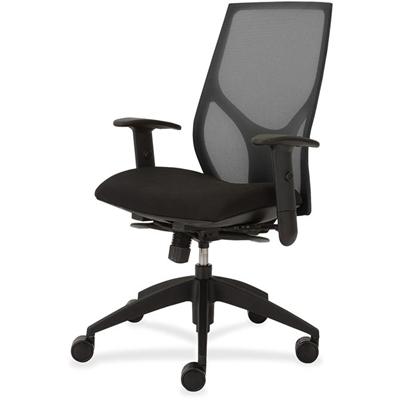 9 to 5 Seating Vault 1460 Task Chair - Black Seat Color - 5-star Base - 1 Each