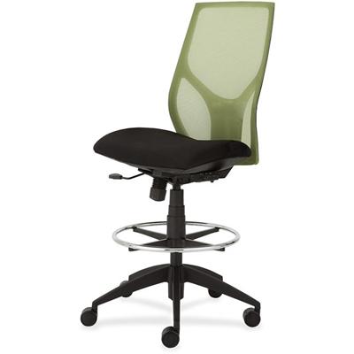 9 to 5 Seating Vault 1468 Armless Task Stool - Black Seat Color - 5-star Base - 1 Each
