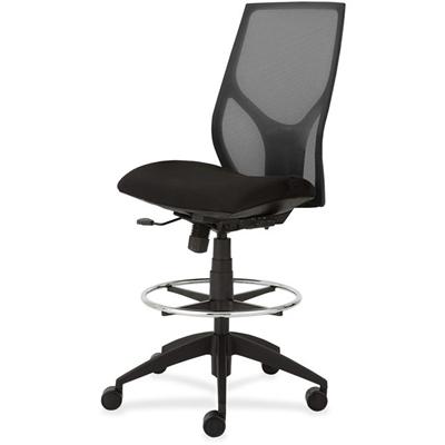 9 to 5 Seating Vault 1468 Armless Task Stool - Black Seat Color - 5-star Base - 1 Each