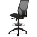 9 to 5 Seating Vault 1468 Armless Task Stool - Black Seat Color - 5-star Base - 1 Each