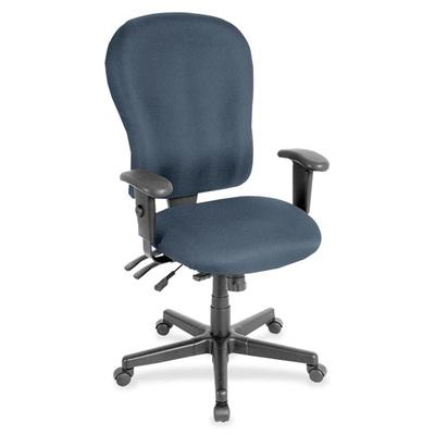 Eurotech 4x4 XL FM4080 High Back - Chesapeake Seat Color - Fabric Seat Material - Chesapeake Back Color - Fabric Back Material - 5-star Base - Shire Chesapeake - 1 Each