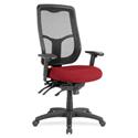 Eurotech Apollo MFHB9SL Executive Chair - Real Red Seat Color - Fabric Seat Material - 5-star Base - Insight Real Red - 1 Each