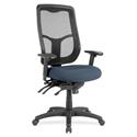 Eurotech Apollo MFHB9SL Executive Chair - Chesapeake Seat Color - Fabric Seat Material - 5-star Base - Shire Chesapeake - 1 Each