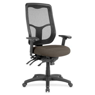 Eurotech Apollo MFHB9SL Executive Chair - Stonewall Seat Color - Fabric Seat Material - 5-star Base - Shire Stonewall - 1 Each