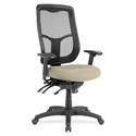 Eurotech Apollo MFHB9SL Executive Chair - Travertine Seat Color - Fabric Seat Material - 5-star Base - Shire Travertine - 1 Each