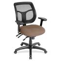 Eurotech Apollo Task Chair - Malted Seat Color - Fabric Seat Material - 5-star Base - Fuse Malted - 1 Each