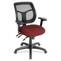 Eurotech Apollo Task Chair - Festive Seat Color - Fabric Seat Material - 5-star Base - Expo Festive - 1 Each