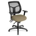 Eurotech Apollo MFT9450 Task Chair - Latte Seat Color - Fabric Seat Material - 5-star Base - Expo Latte - 1 Each