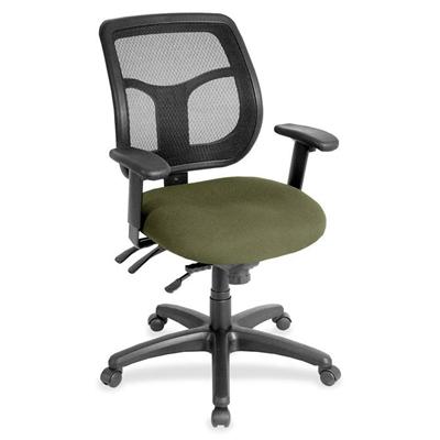Eurotech Apollo Task Chair - Leaf Seat Color - Fabric Seat Material - 5-star Base - Expo Leaf - 1 Each