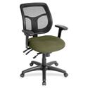 Eurotech Apollo Task Chair - Leaf Seat Color - Fabric Seat Material - 5-star Base - Expo Leaf - 1 Each