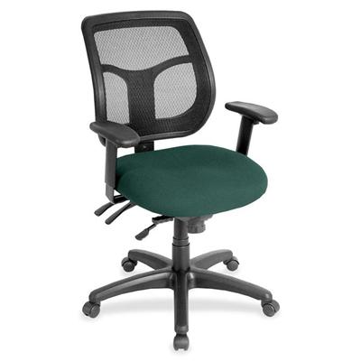 Eurotech Apollo Task Chair - Chive Seat Color - Fabric Seat Material - 5-star Base - Forte Chive - 1 Each