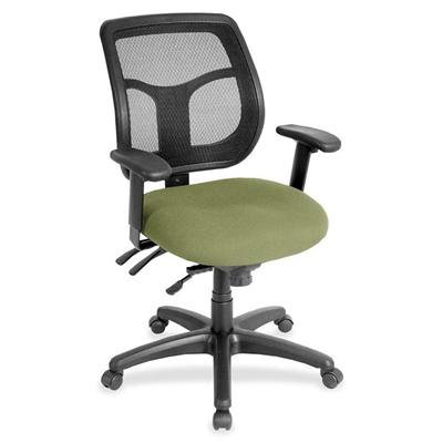 Eurotech Apollo Task Chair - Cress Seat Color - Fabric Seat Material - 5-star Base - Fuse Cress - 1 Each