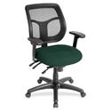 Eurotech Apollo Task Chair - Forest Seat Color - Fabric Seat Material - 5-star Base - Insight Forest - 1 Each