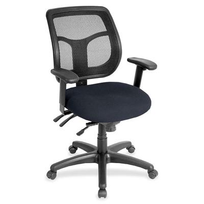 Eurotech Apollo Task Chair - Navy Seat Color - Fabric Seat Material - Navy Back Color - 5-star Base - Perfection Navy - 1 Each