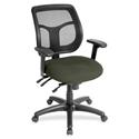Eurotech Apollo MFT9450 Task Chair - Olive Green Seat Color - Fabric Seat Material - 5-star Base - Perfection Olive Green - 1 Each