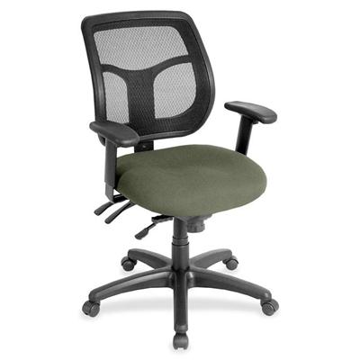 Eurotech Apollo Task Chair - Sage Seat Color - Fabric Seat Material - Sage Back Color - 5-star Base - Shire Sage - 1 Each