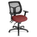 Eurotech Apollo MFT9450 Task Chair - Tulip Seat Color - Fabric Seat Material - 5-star Base - Shire Tulip - 1 Each