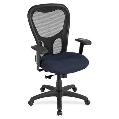 Eurotech Apollo Highback MM9500 - Periwinkle Seat Color - Fabric Seat Material - 5-star Base - Insight Periwinkle Blue - 1 Each